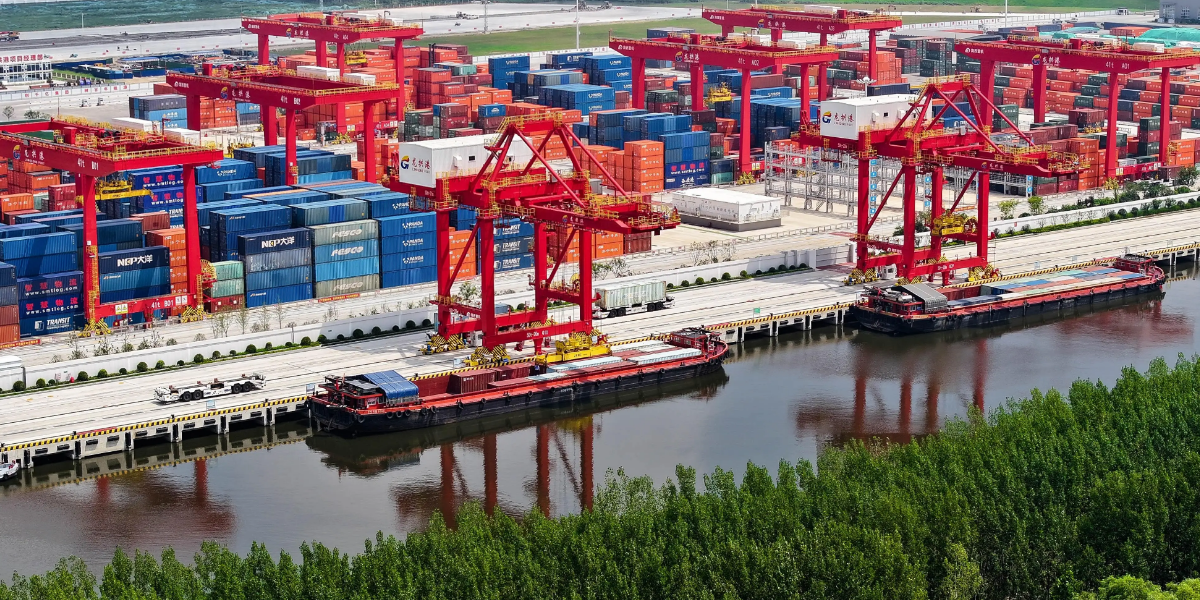 濟(jì)寧龍拱港至西安多式聯(lián)運(yùn)物流新樞紐